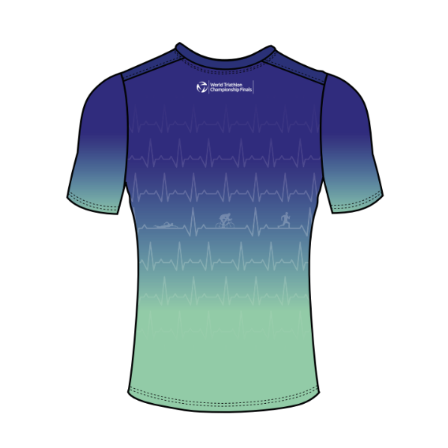 WTCF Heartbeat Fade Austral Performance Tee