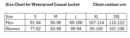 2026 AFG Austral Waterproof Casual Jacket