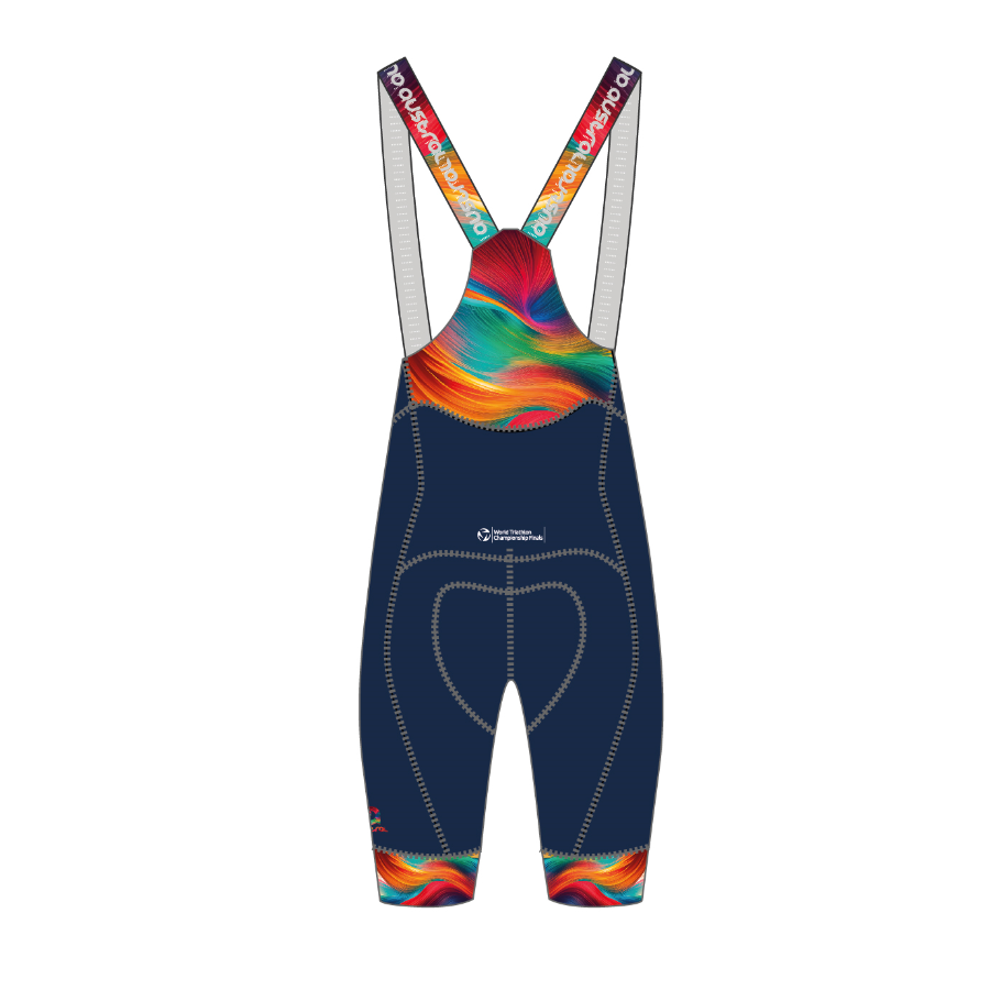 WTCF Colorwave Cycling Bib Shorts