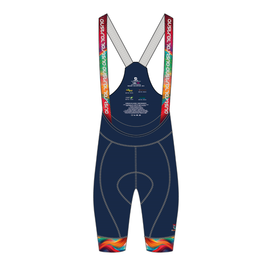 WTCF Colorwave Austral Performance Bib Shorts