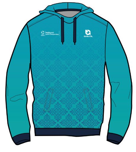 WMC Teal  Austral Pullover Hoodie