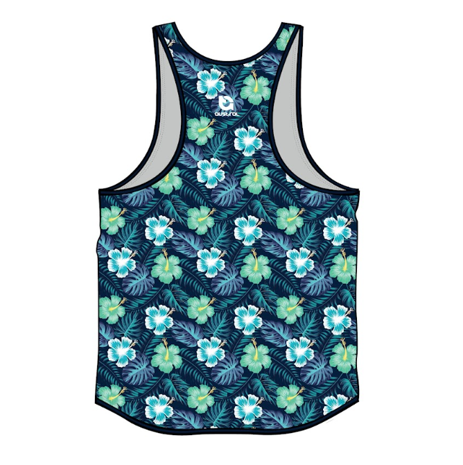 WT Tribiscus Austral Mens Performance Singlet