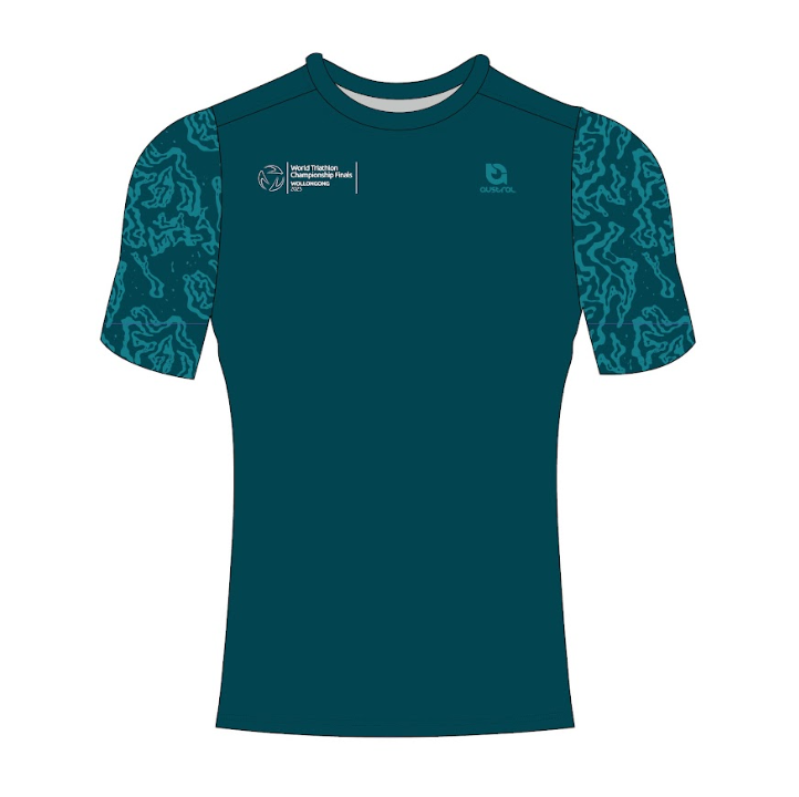 Teal Names Austral Performance Tee
