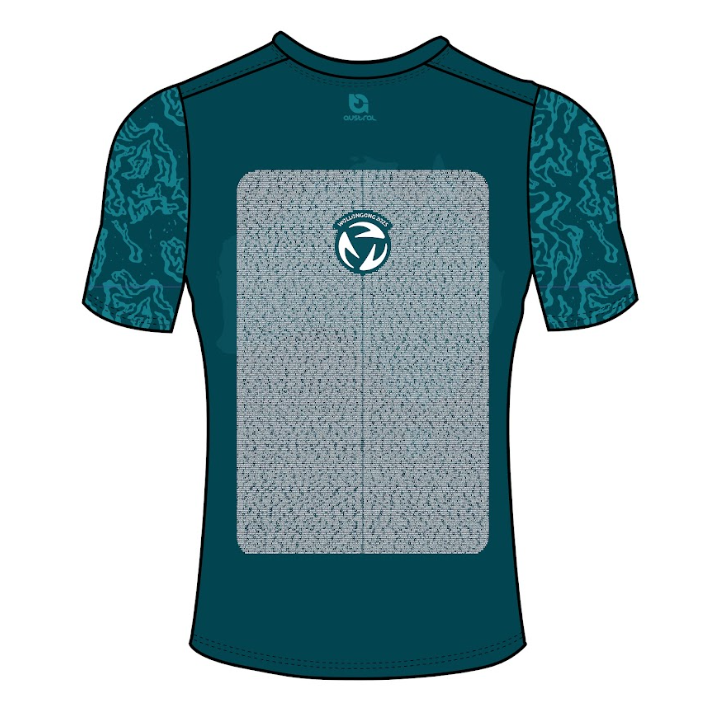 Teal Names Austral Performance Tee