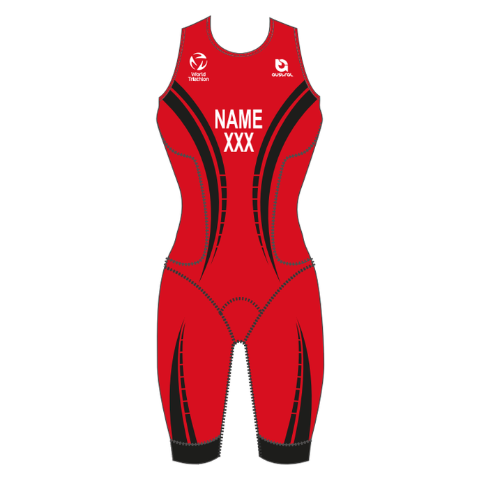 TriZimAG Austral Peformance Racerback Tri Suit Personalized
