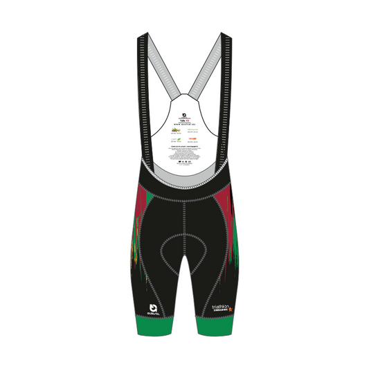 TriZimAG Austral Black Performance Bib Shorts