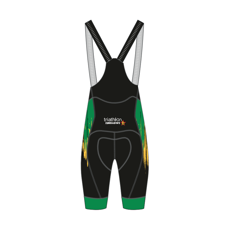 TriZimAG Austral Black Performance Bib Shorts