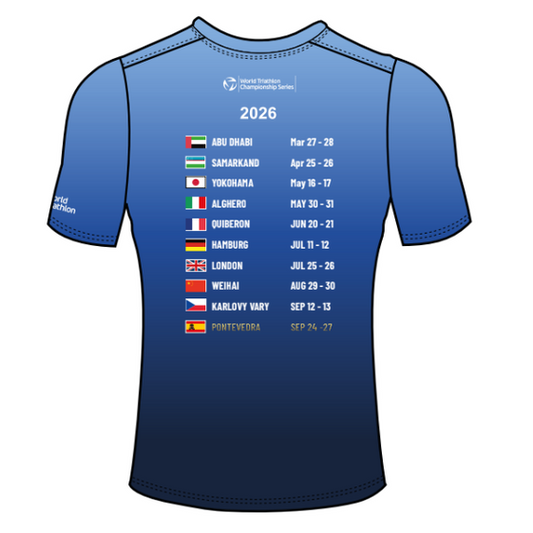 WTCS 2026 Series Austral Performance Tee - Blue