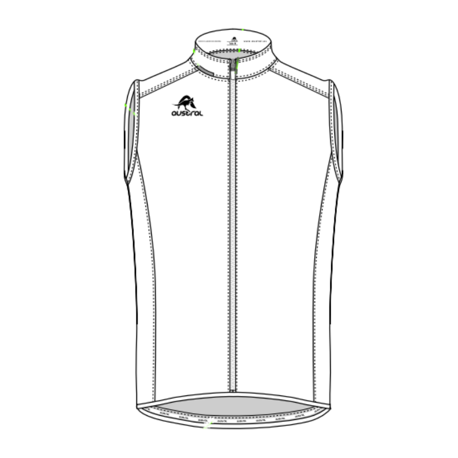 Austral Summer Cycling  Vest